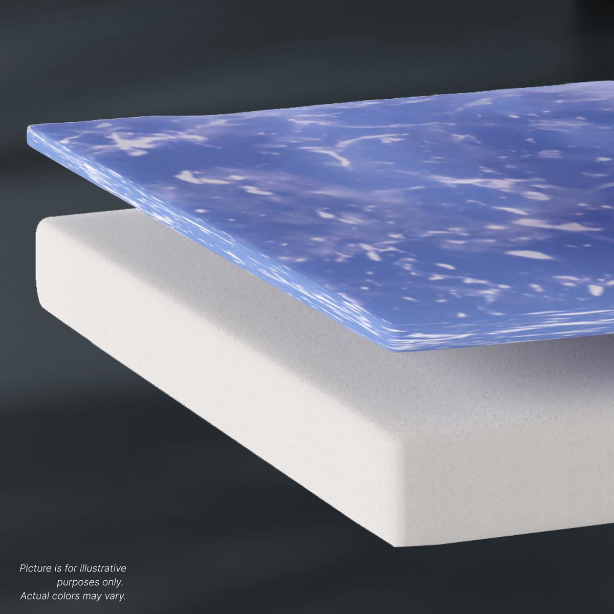 GhostBed Original 11" All-Foam Mattress.
