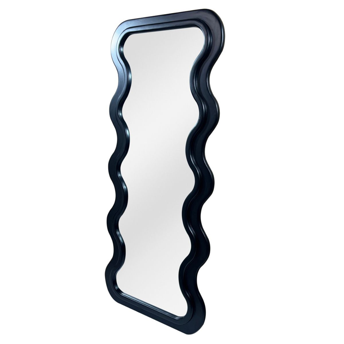 Maro Floor Mirror – Matte Black.