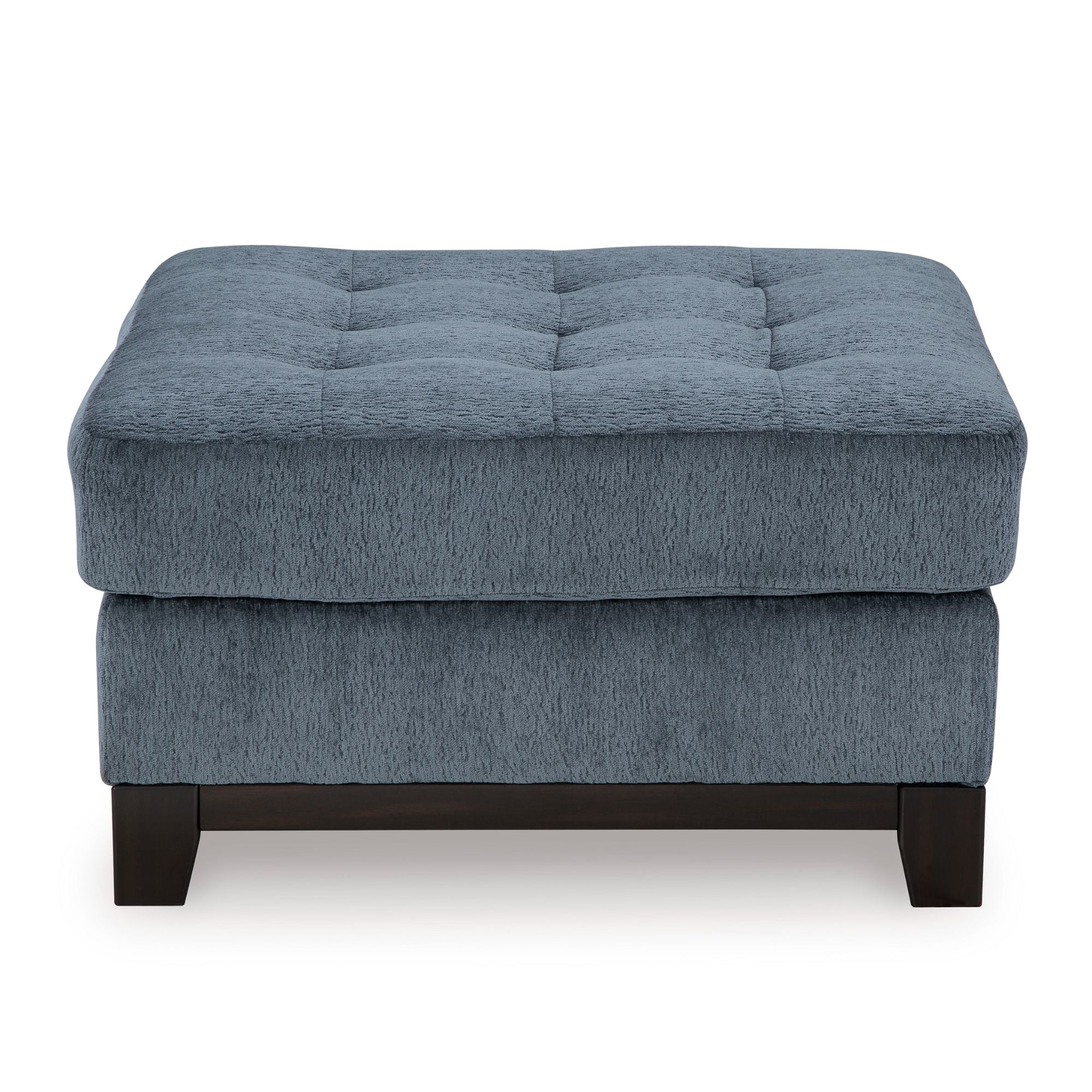 Maxon Place Oversized Accent Ottoman in Navy