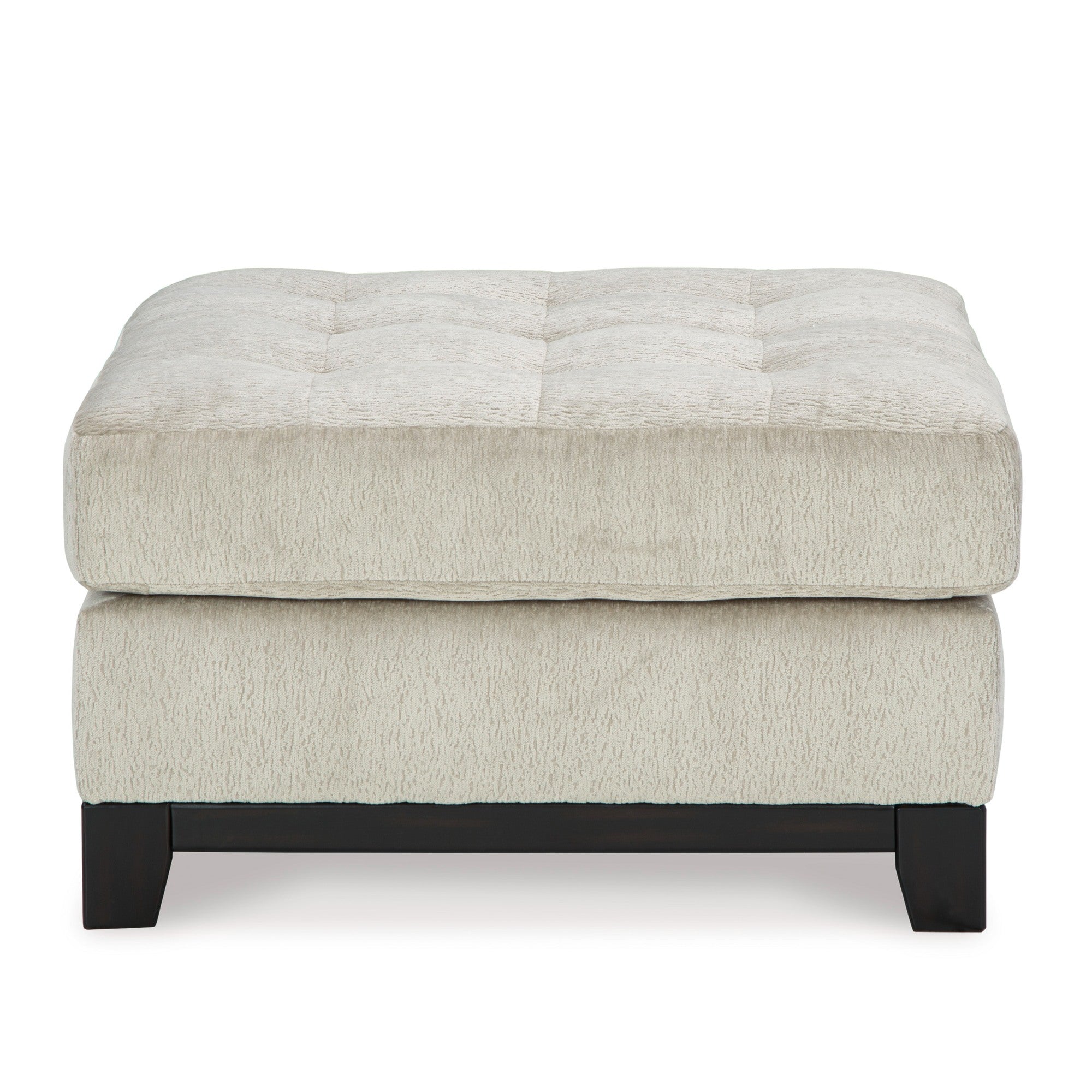 Maxon Place Oversized Accent Ottoman in Stone