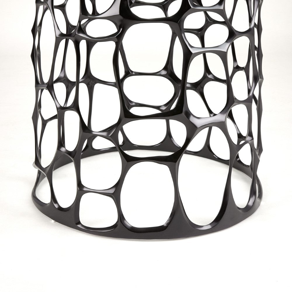 Mia Dining Table in Black.