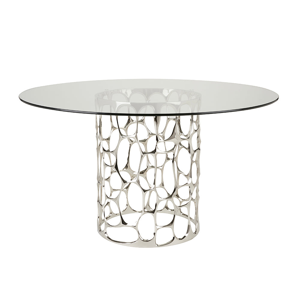 Mia Dining Table in Black.