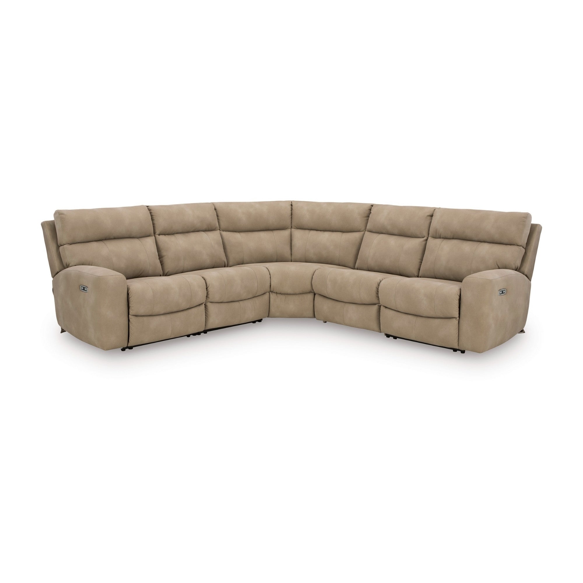 Next-Gen Durapella 5-Piece Power Reclining Sectional Sand