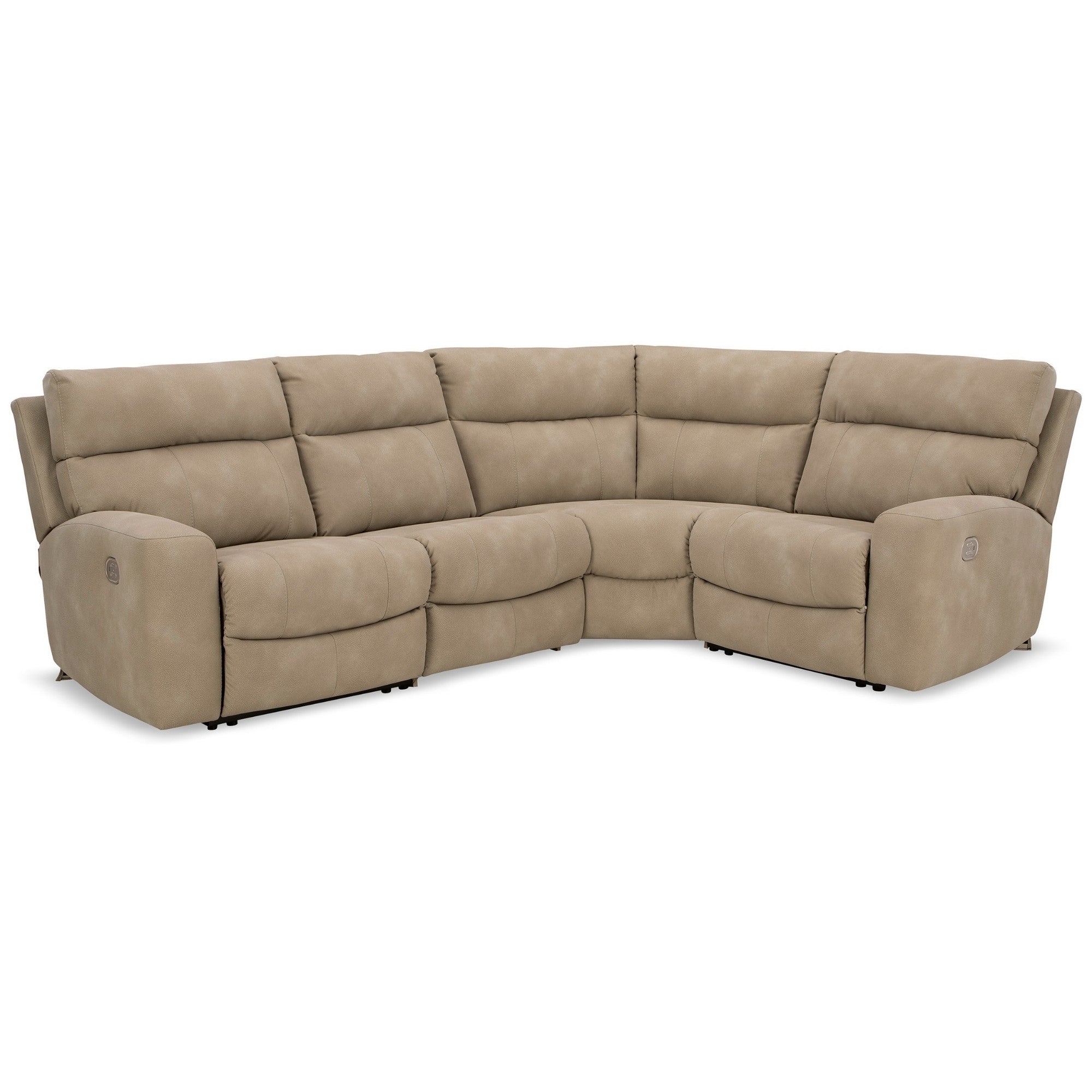 Next-Gen Durapella 4-Piece Power Reclining Sectional Sand