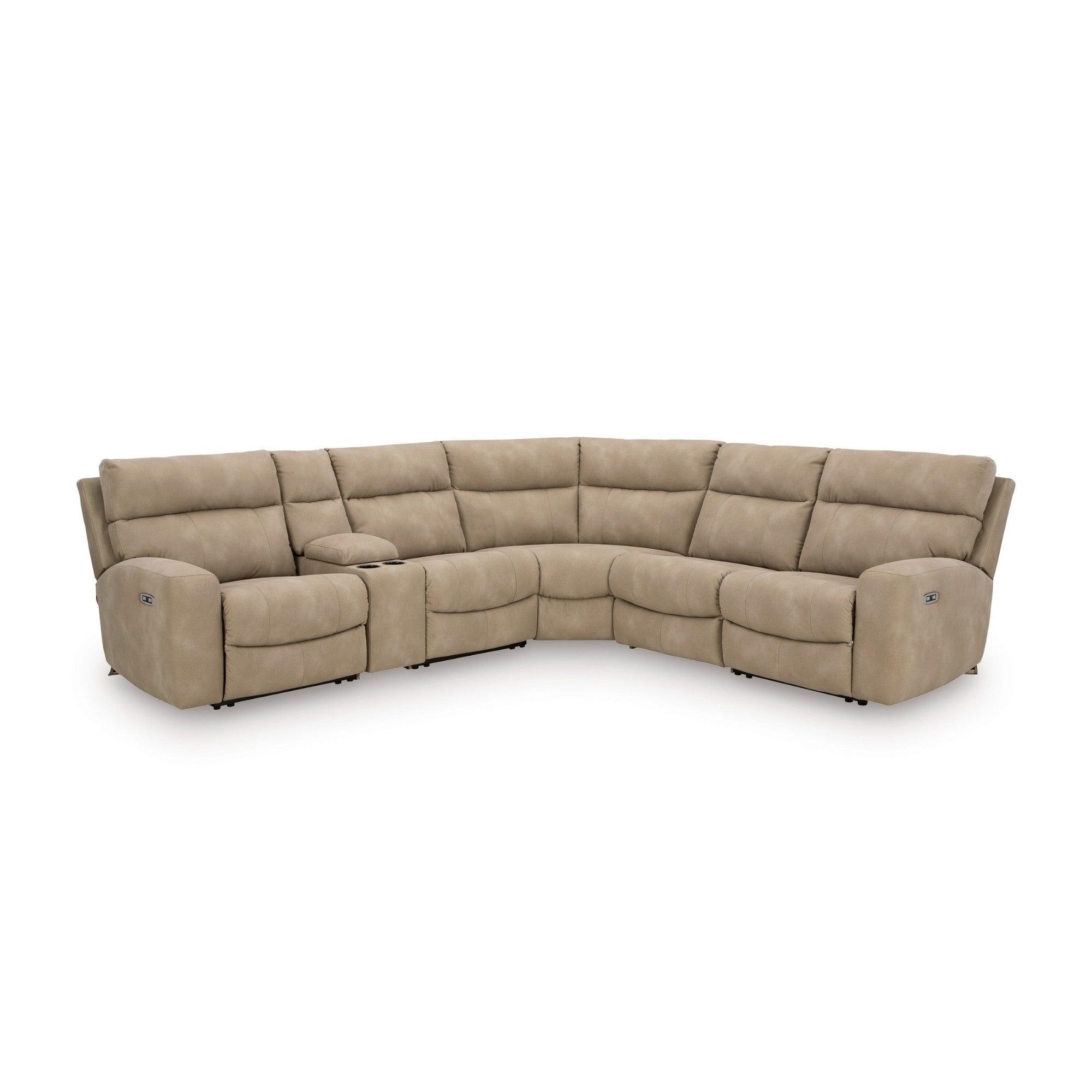 Next-Gen Durapella 6-Piece Power Reclining Sectional Sand
