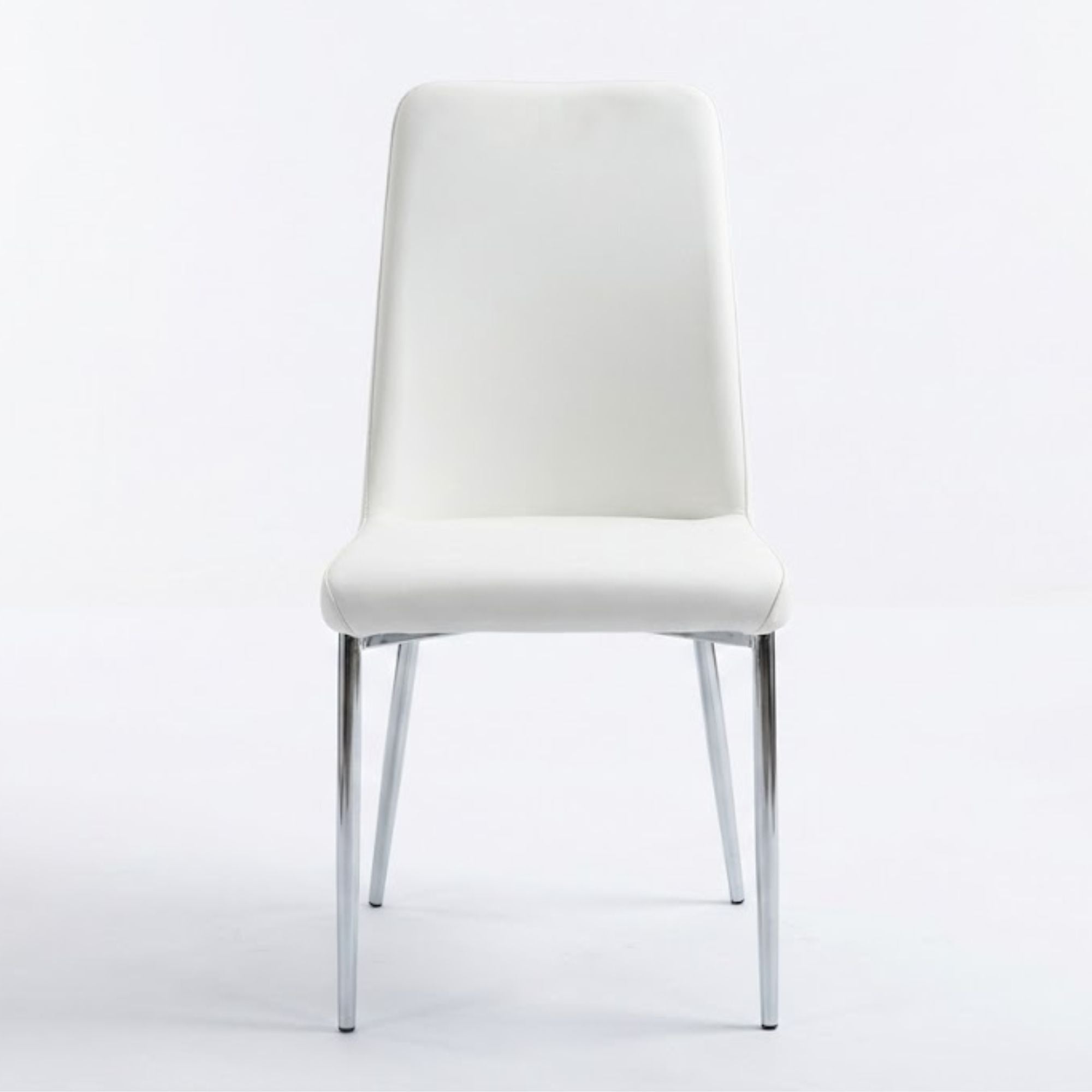 Retro Style Dining Chair in White ( Set of 2) | CastleUp Experience Centre Online Furniture
