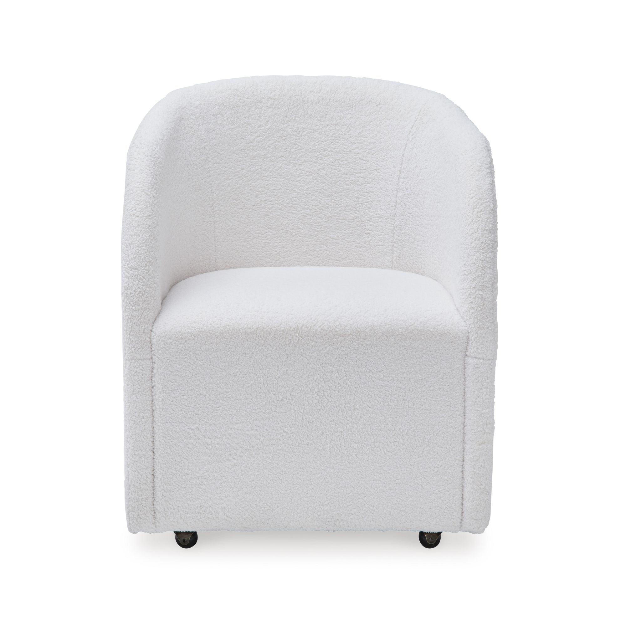 Signature Ashley Rowanbeck Dining UPH Arm Chair with upholstered seat and back, featuring a sleek wooden frame in the image.