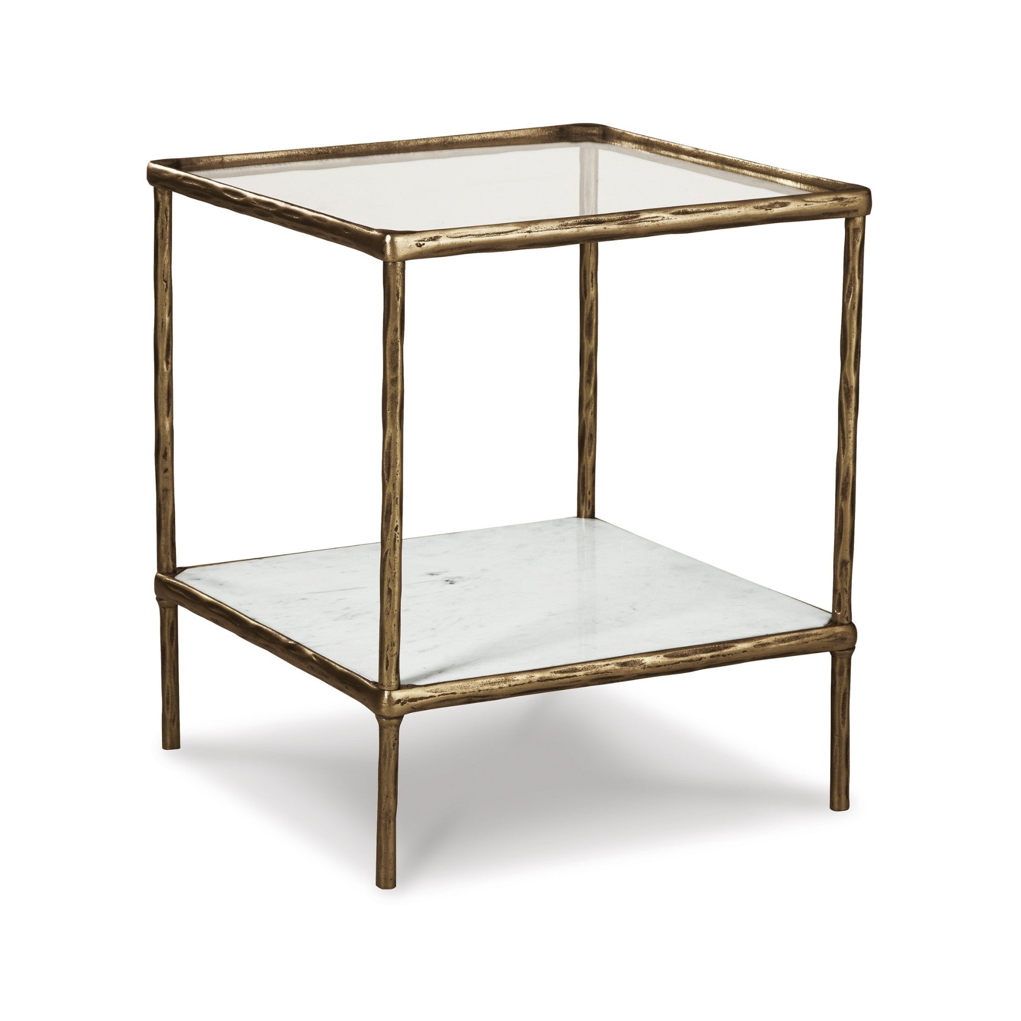Ryandale Accent Table Antique Brass | CastleUp Experience Centre Online Furniture