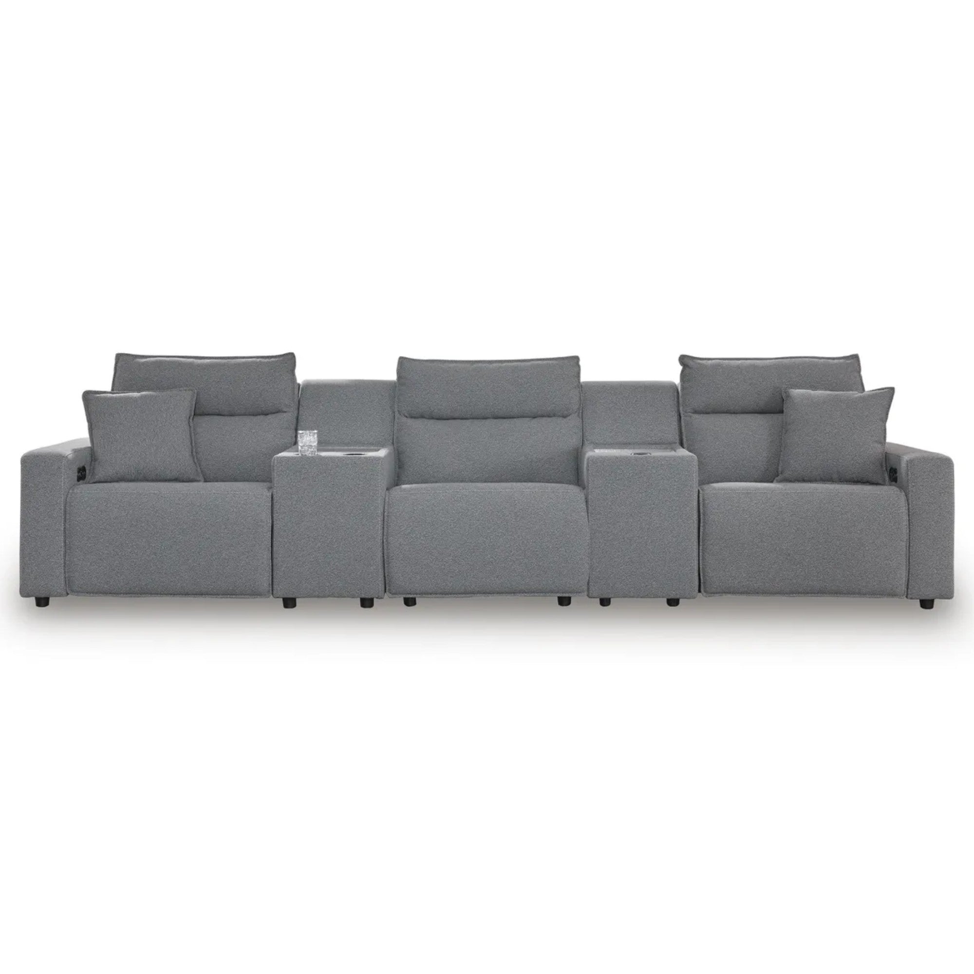 Modmax II 5-Piece Power Reclining Sectional with Consoles