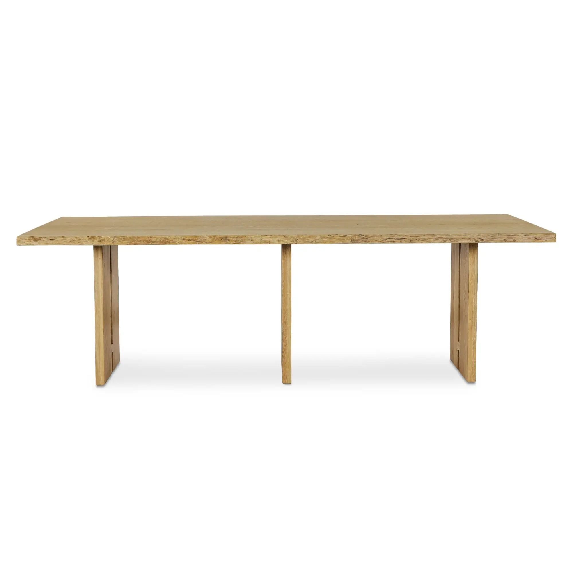 Moe's Home Tessa Collection Dining Table Natural | CastleUp Experience Centre Online Furniture
