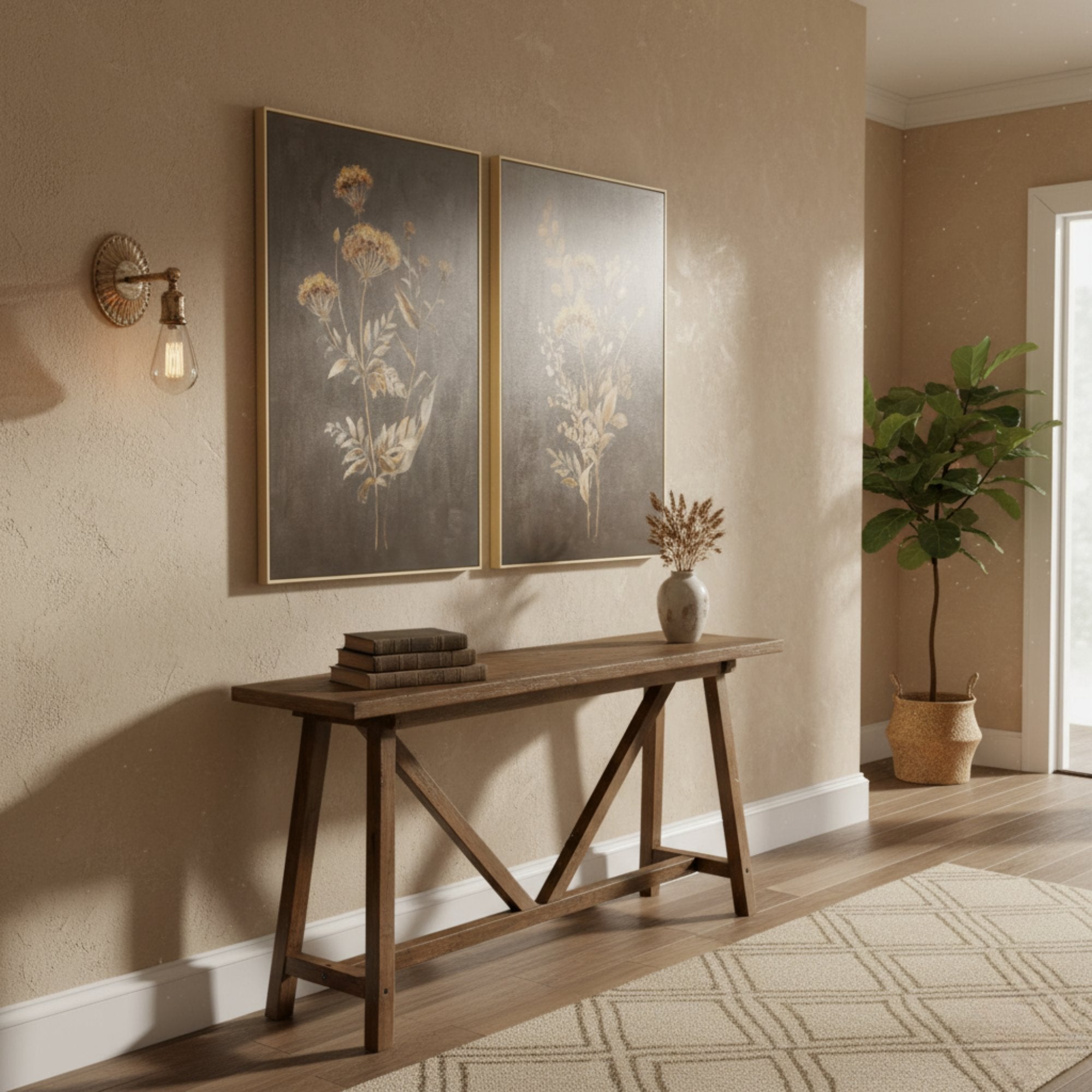Wall Art, The Flower (Set of 2)