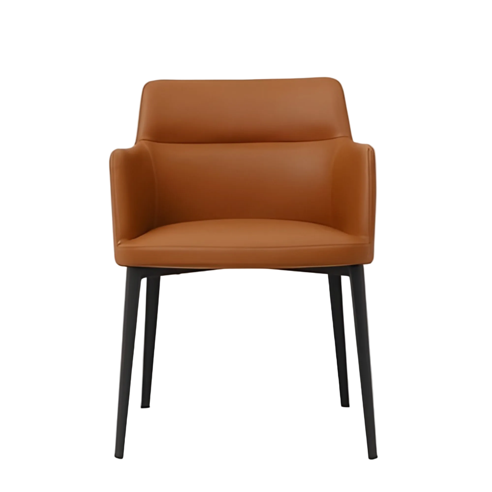Williamsburg Dining Arm Chair Collection in Cognac | CastleUp Experience Centre Online Furniture