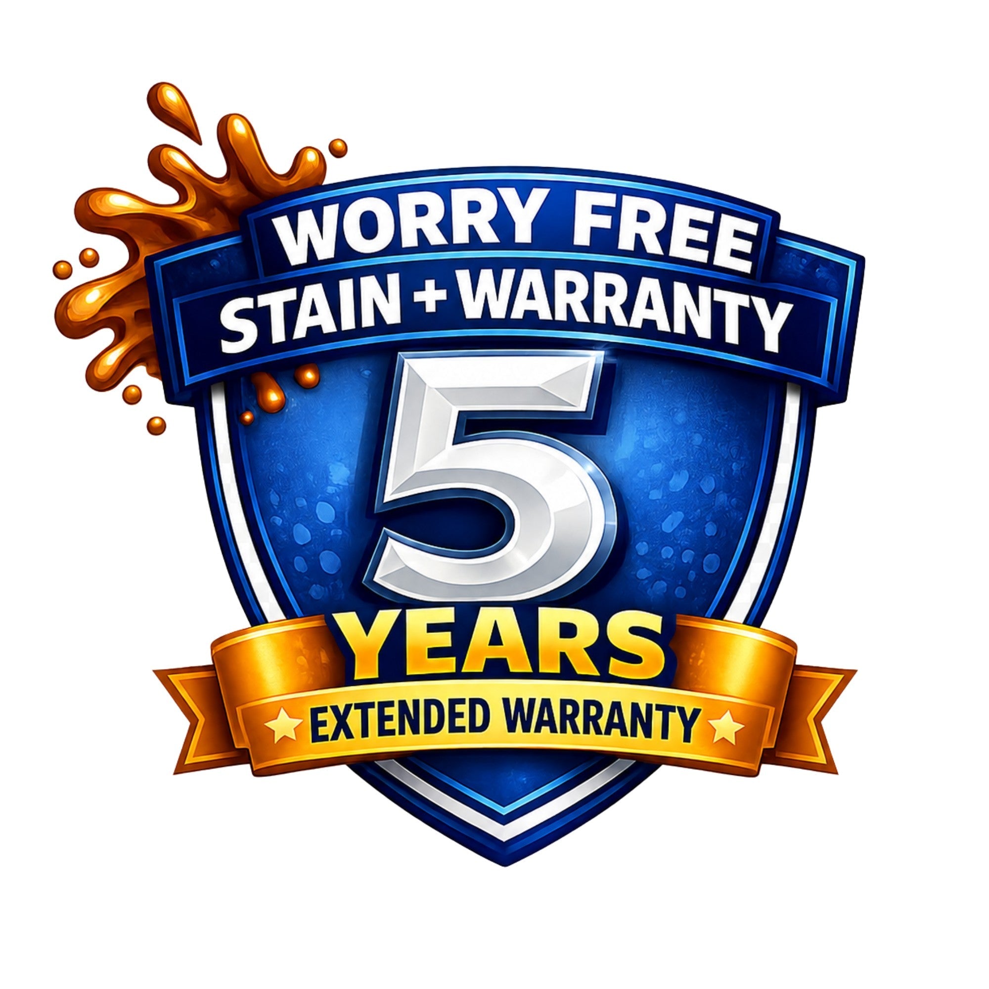 5 Year Stain+ Warrantty | CastleUp Experience Centre Online Furniture