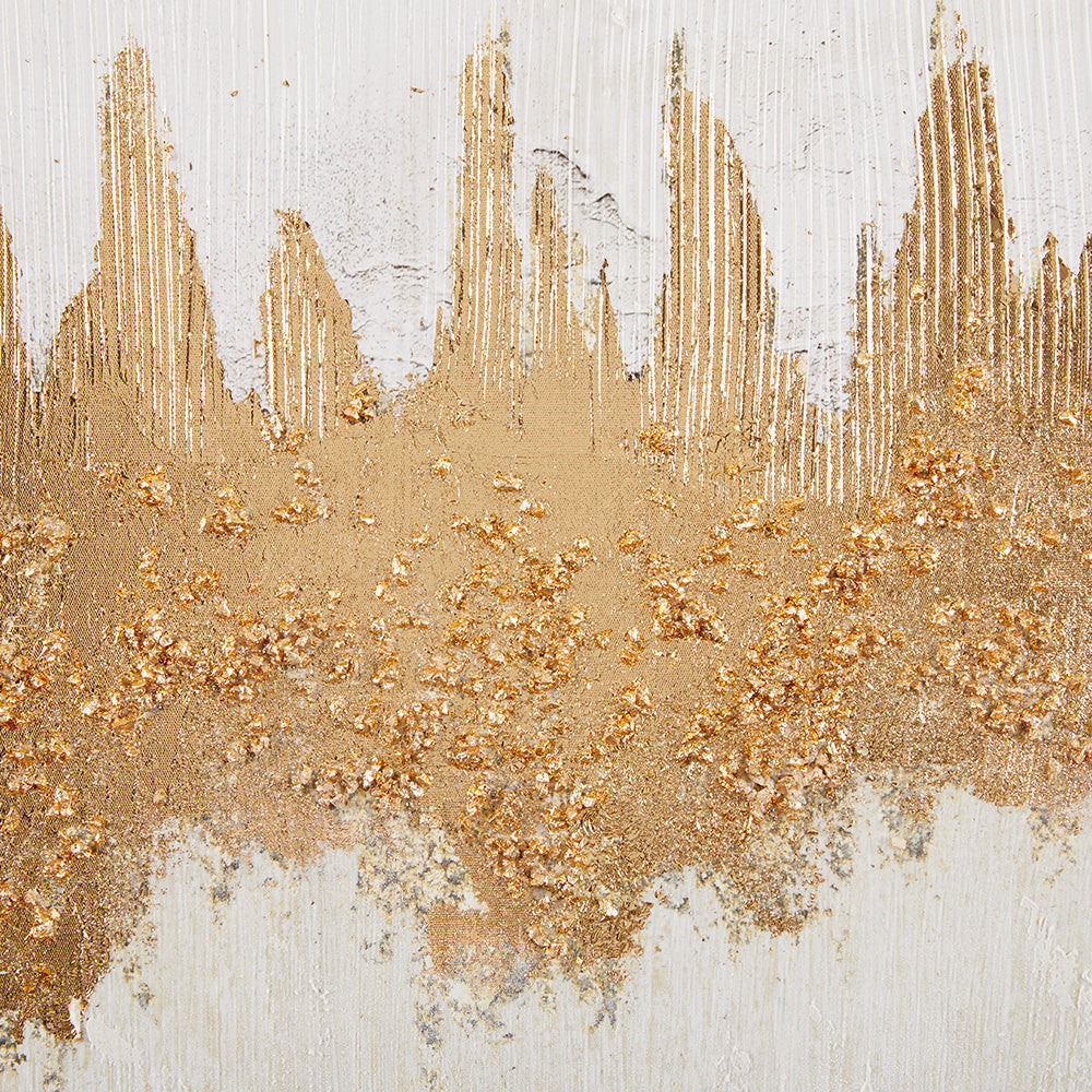 WALL ART Gold.
