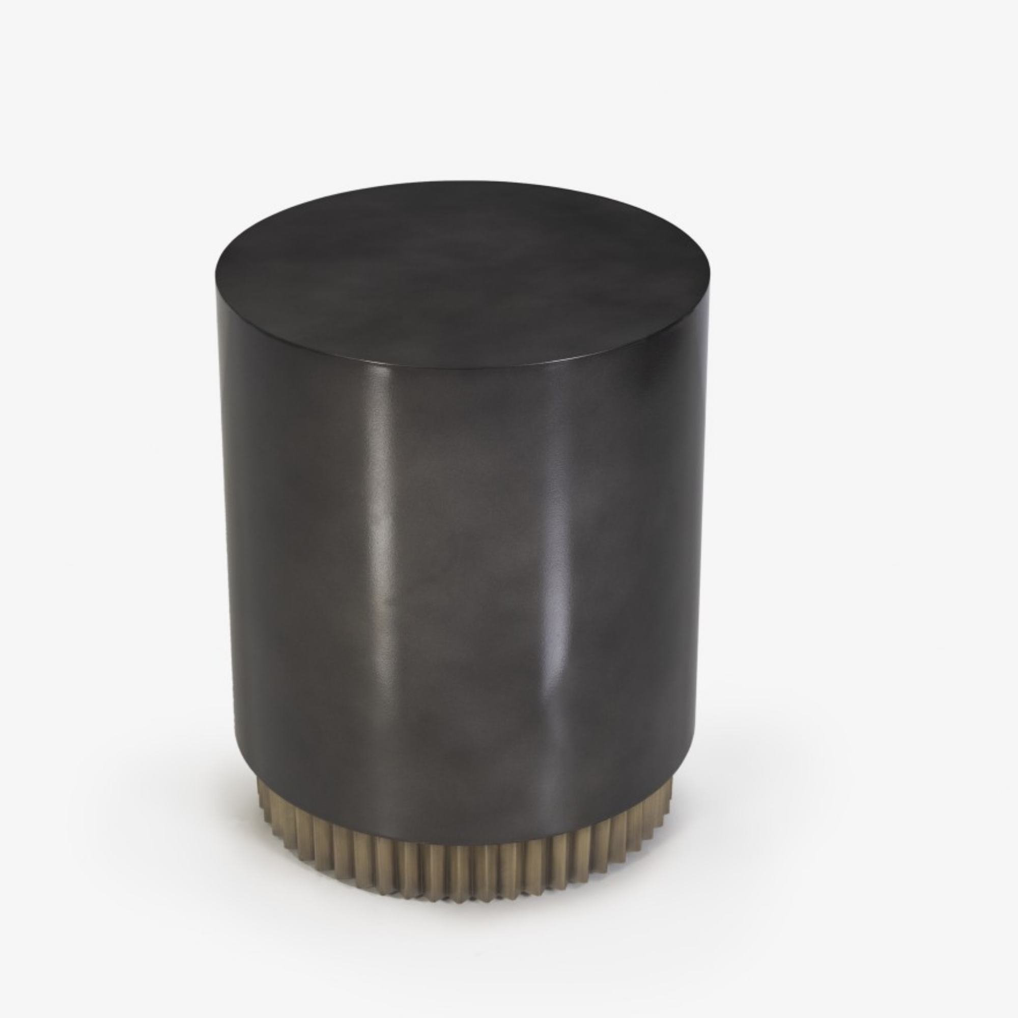 Espresso wood accent table by Brassex with a simple, modern design and smooth surface for living room decor.
