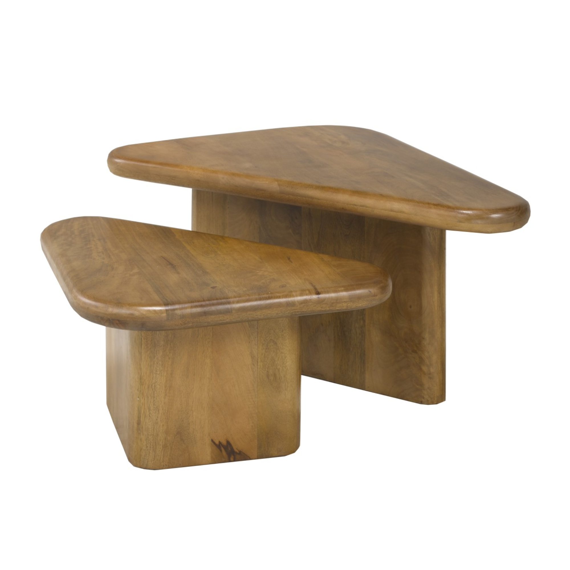 Occasional Table Set in Walnut 47721.