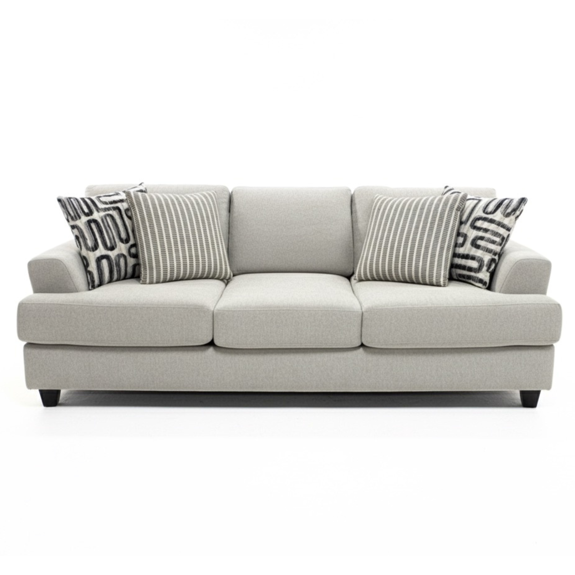 Canadian Made Silverado Sofa in Light Grey | CastleUp Experience Centre