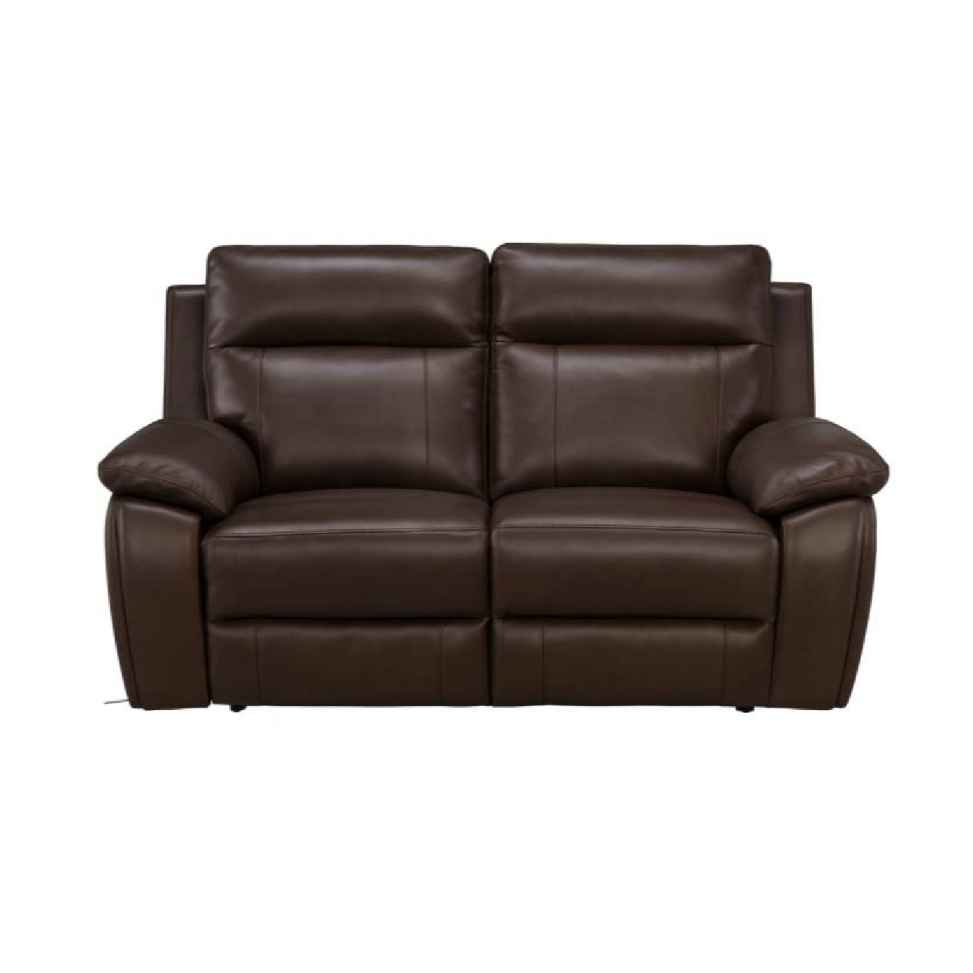 Canadian-made Harrison Leather Power Reclining Loveseat