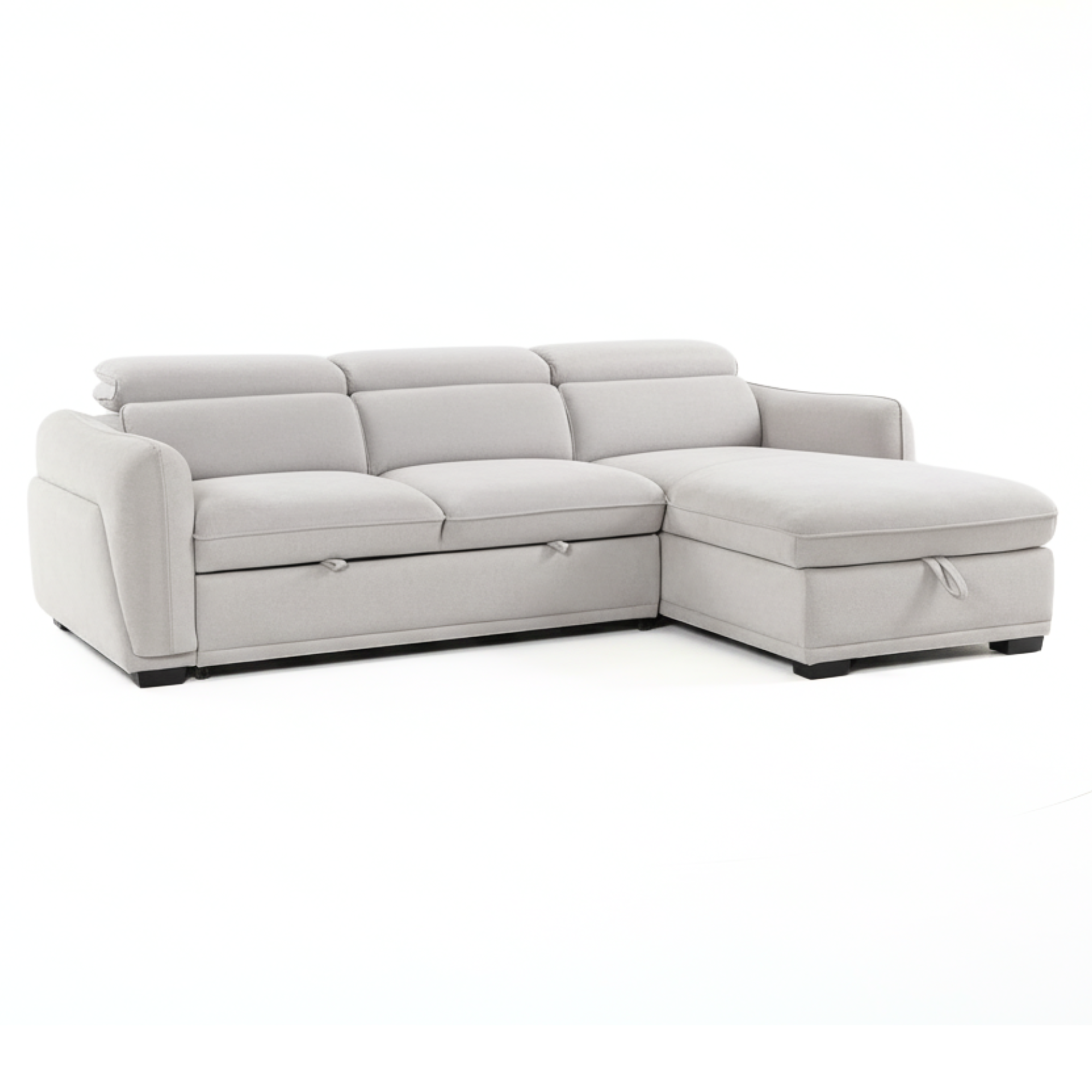 Milano Sectional Sleeper with Adjustable Headrests | CastleUp Experience Centre