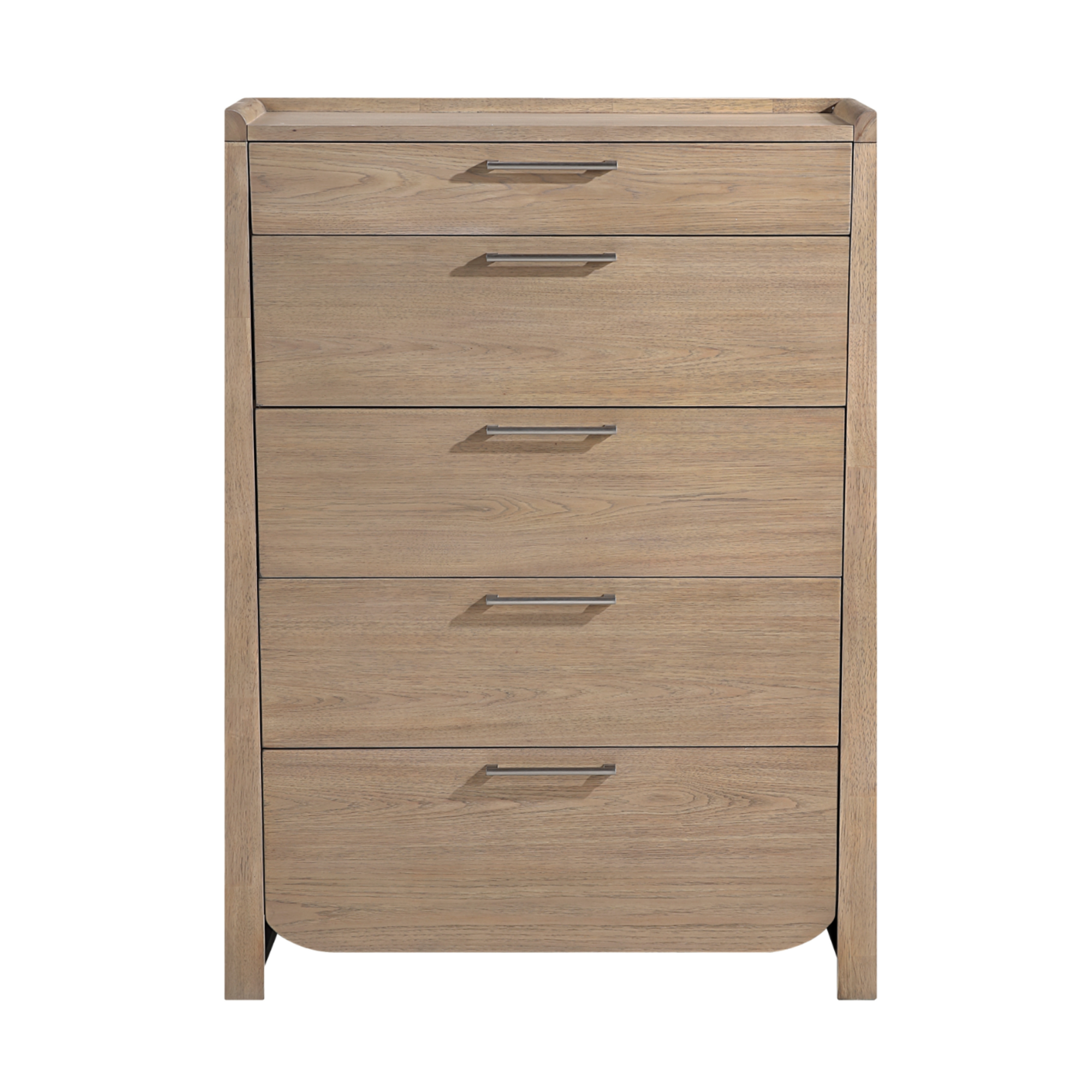 Brown MAZ Riley Collection Chest showing a sturdy wooden storage chest with a smooth finish and classic design.
