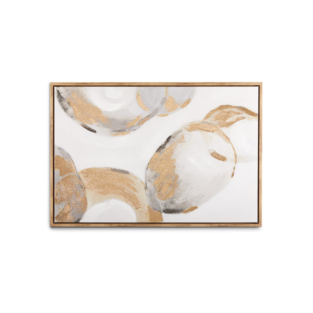 Xcella XC-2201 wall art featuring elegant white and gold design, decorative wall piece for modern interior decor.