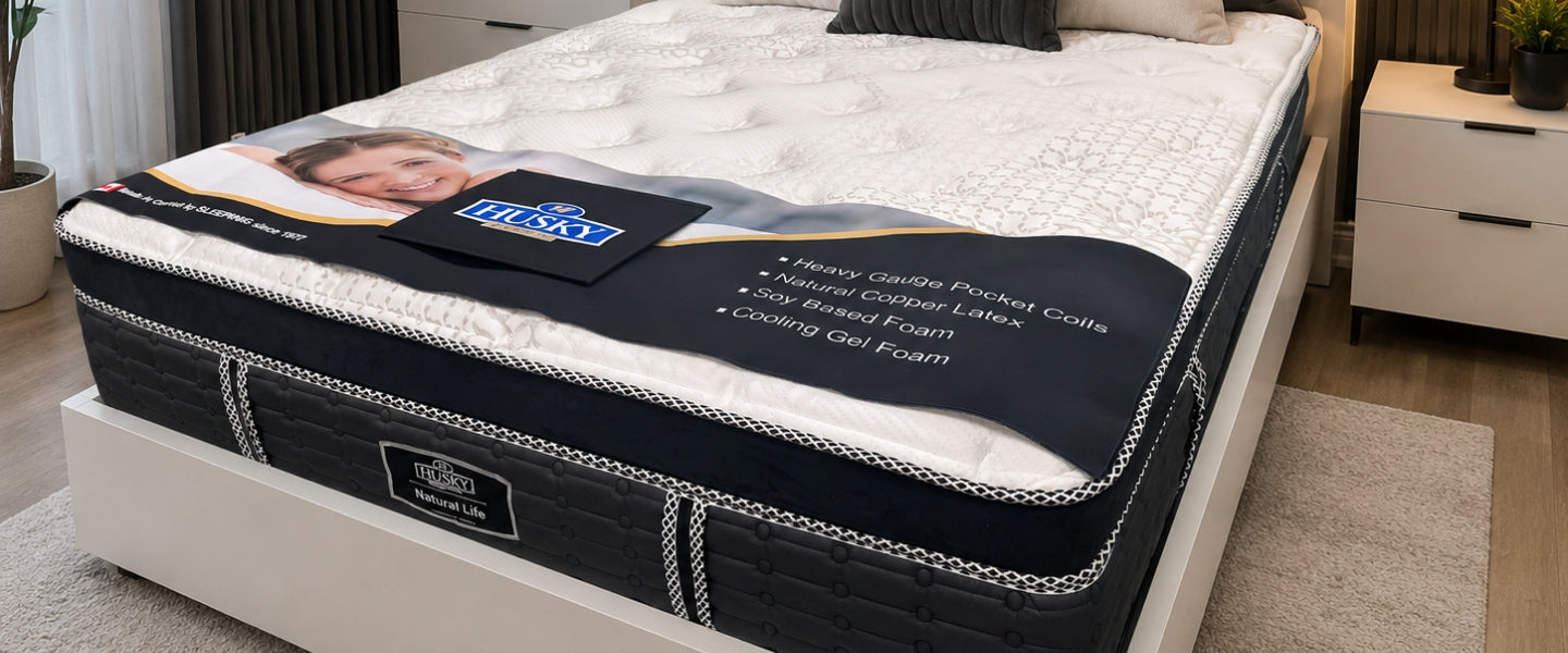 Why the SleepKing Husky Natural Life Stands Out From Typical Hybrid Mattresses
