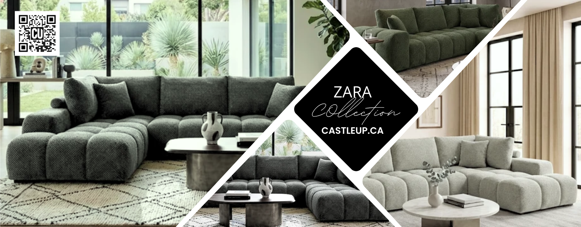 Relax in Style with the Zara Sectional Collection