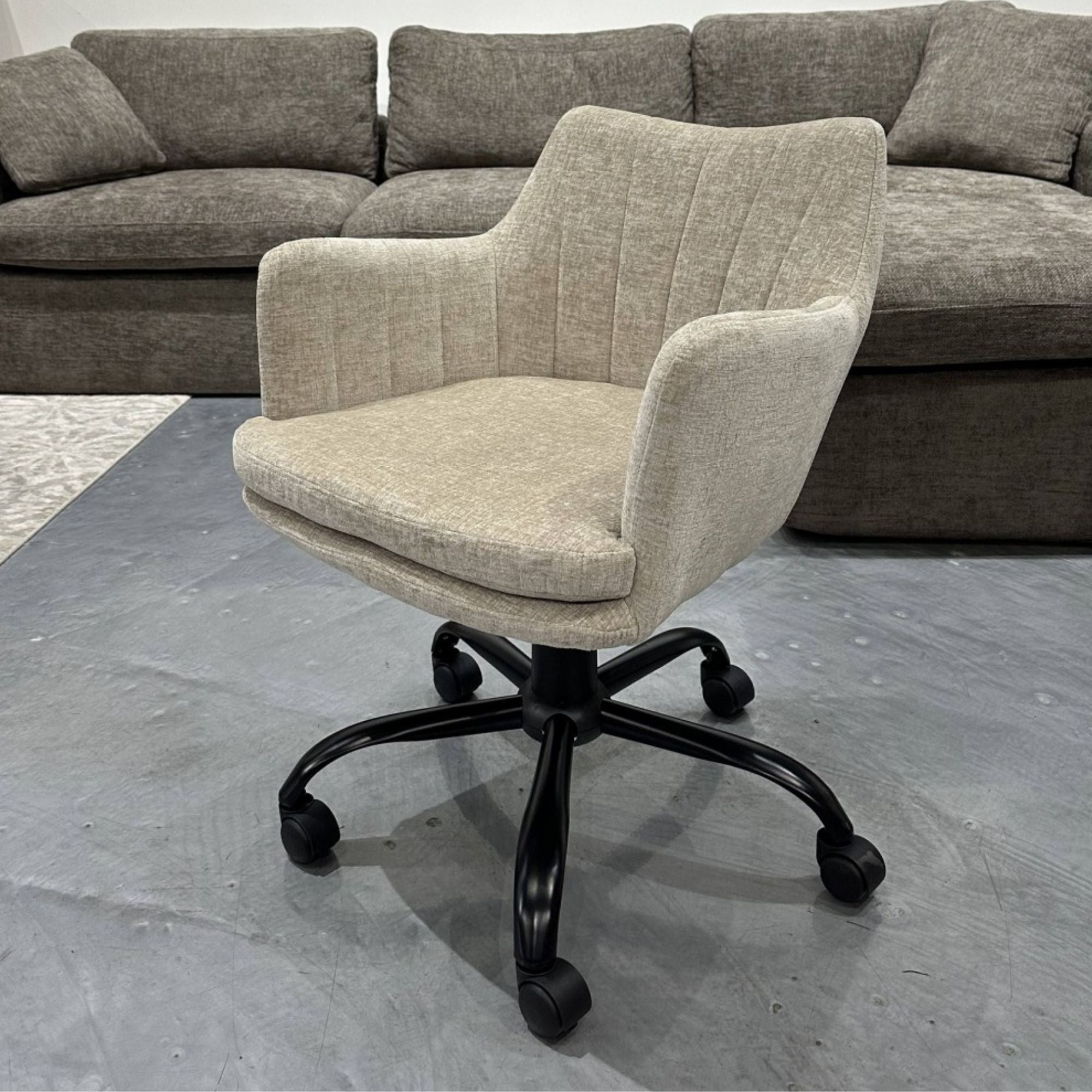 Office Chair in Beige 10037 | CastleUp Experience Centre Online Furniture
