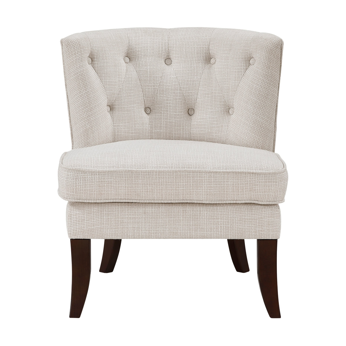 Melrose Collection Accent Chair in Beige | CastleUp Experience Centre Online Furniture