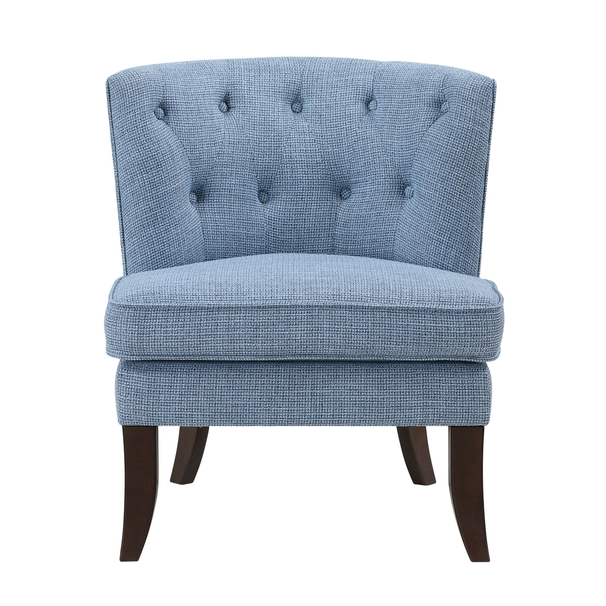 Melrose Collection Accent Chair in Blue | CastleUp Experience Centre Online Furniture
