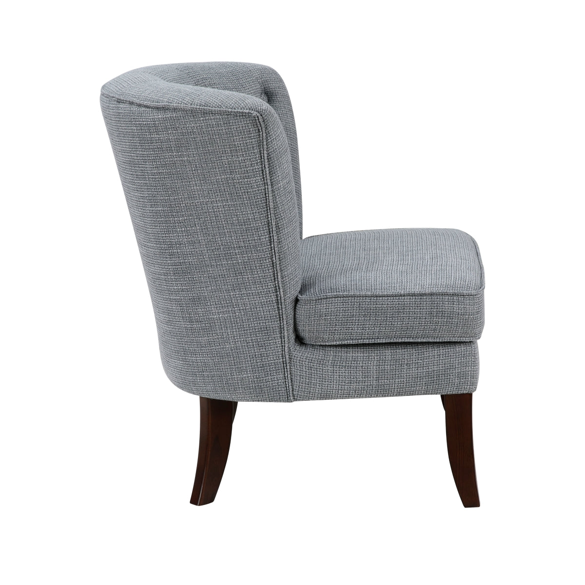 Melrose Collection Accent Chair In Dark Grey | CastleUp Experience Centre Online Furniture