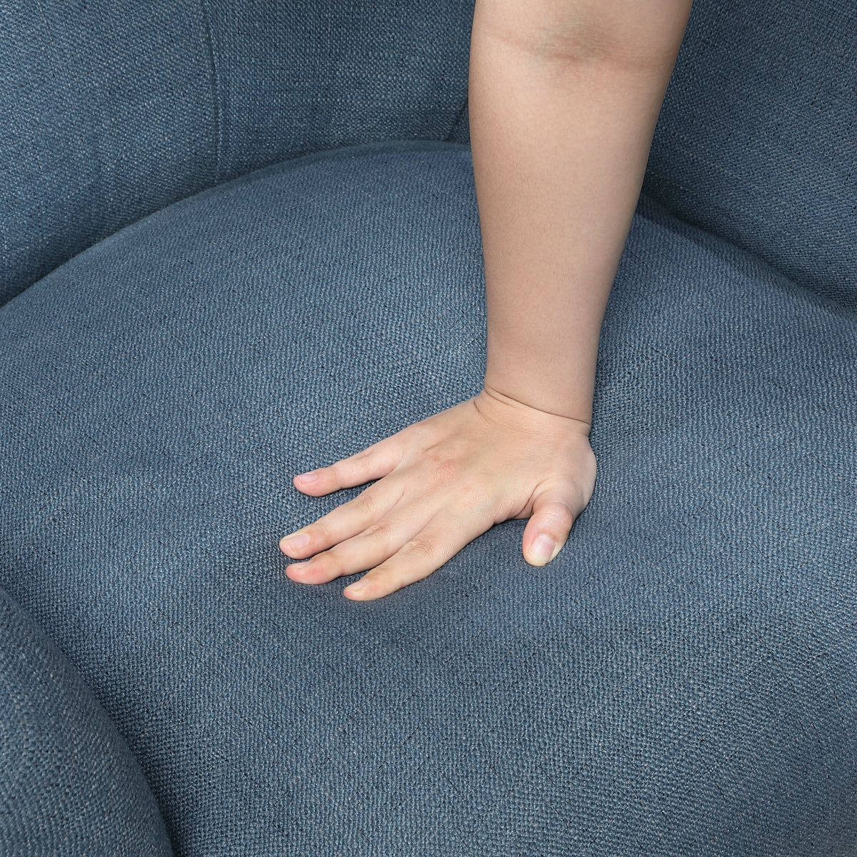 Rebecca Collection Accent Chair in Blue | CastleUp Experience Centre Online Furniture