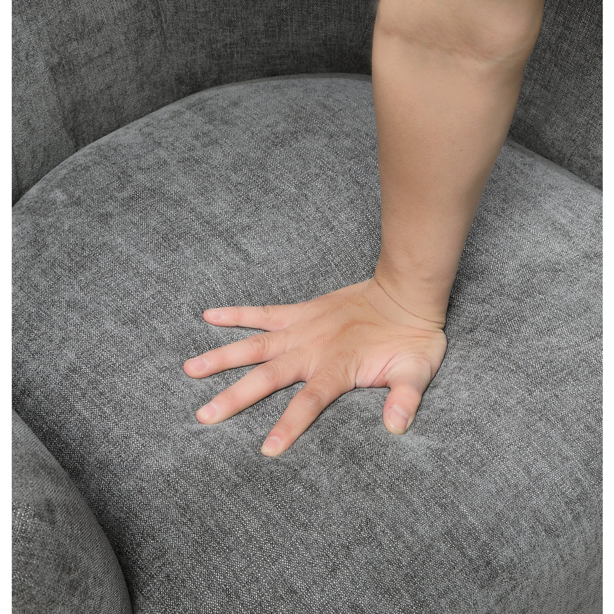 Rebecca Collection Accent Chair in Charcoal | CastleUp Experience Centre Online Furniture