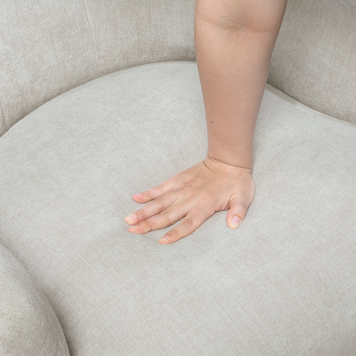 Rebecca Collection Accent Chair in Oyster | CastleUp Experience Centre Online Furniture