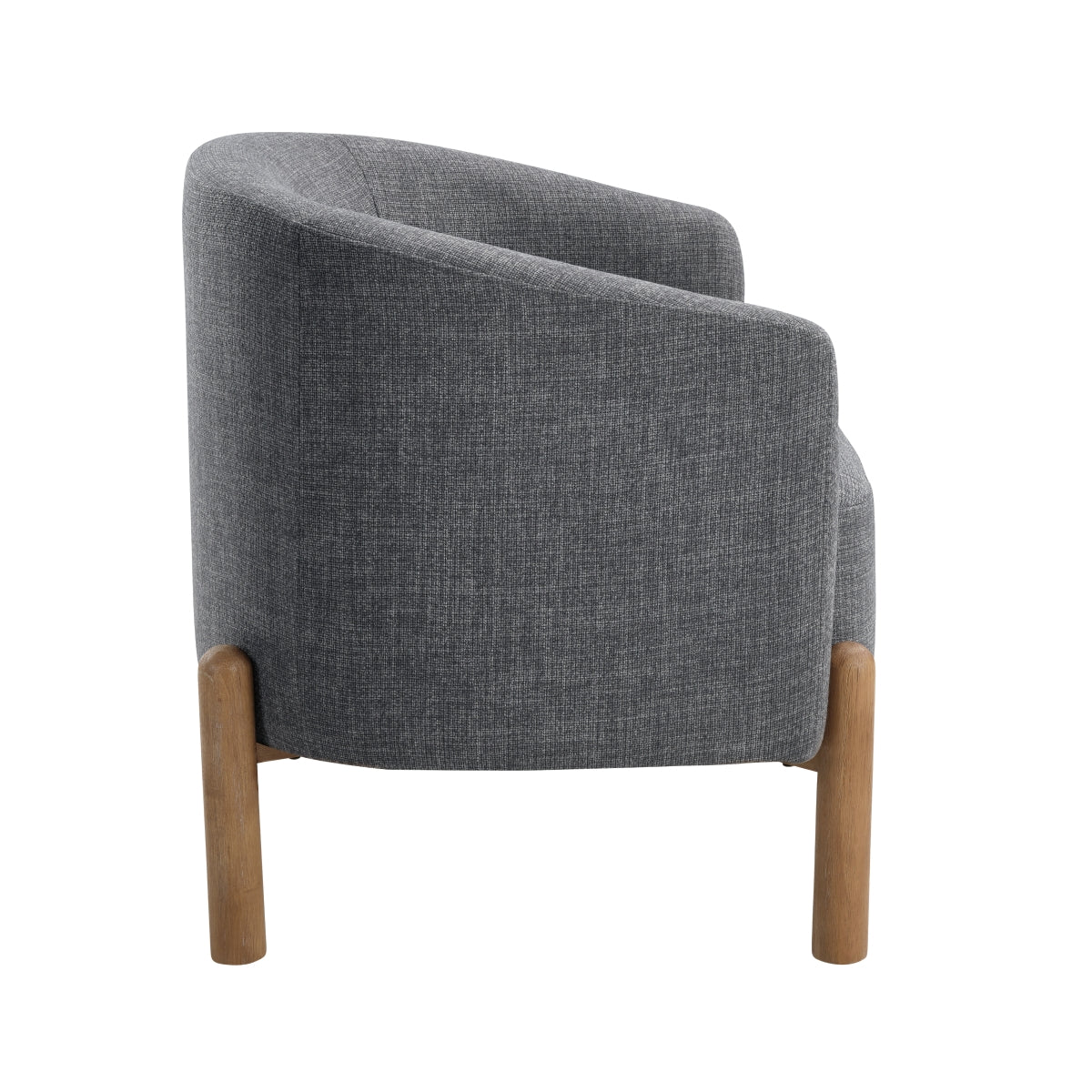 Borger Collection Accent Chair in Grey | CastleUp Experience Centre Online Furniture