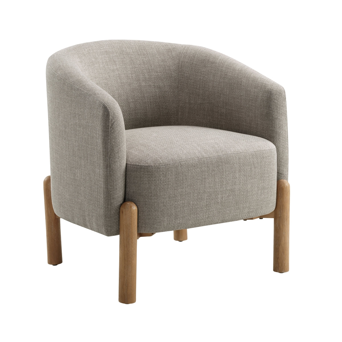 Borger Collection Accent Chair in Taupe | CastleUp Experience Centre Online Furniture