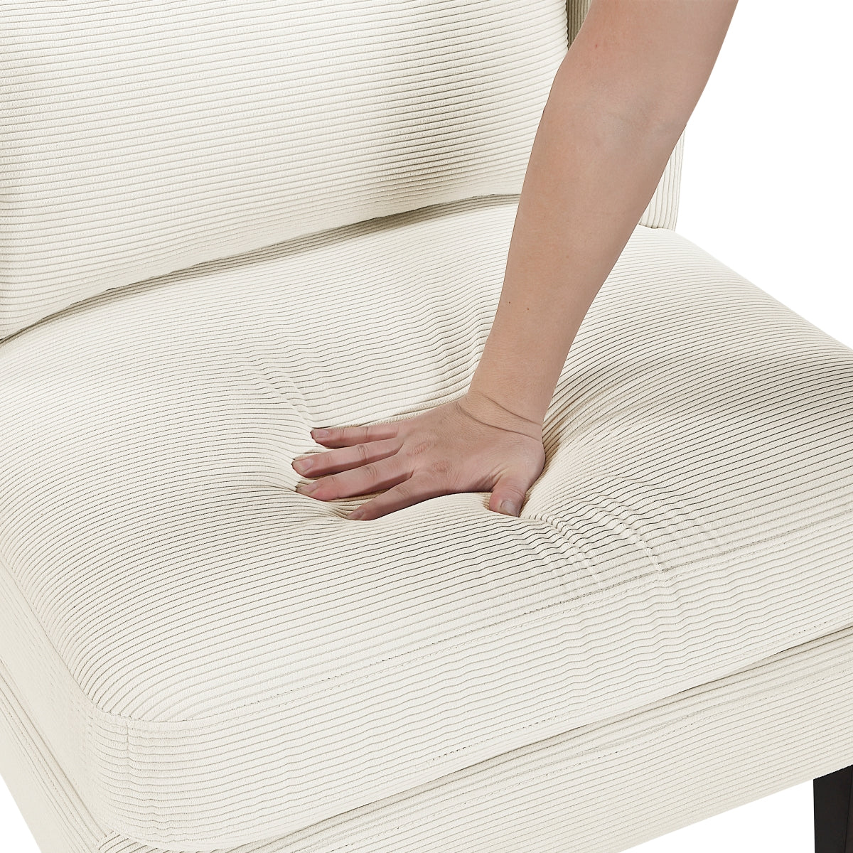 Forrest Collection Accent Chair in Beige | CastleUp Experience Centre Online Furniture