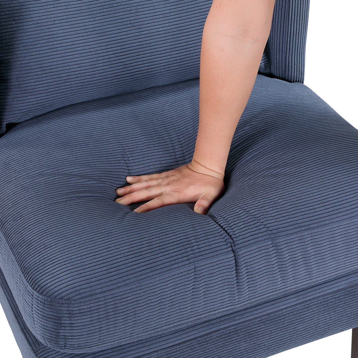 Forrest Collection Accent Chair in Blue | CastleUp Experience Centre Online Furniture