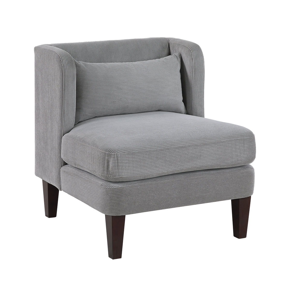 Forrest Collection Accent Chair in Dark Grey | CastleUp Experience Centre Online Furniture