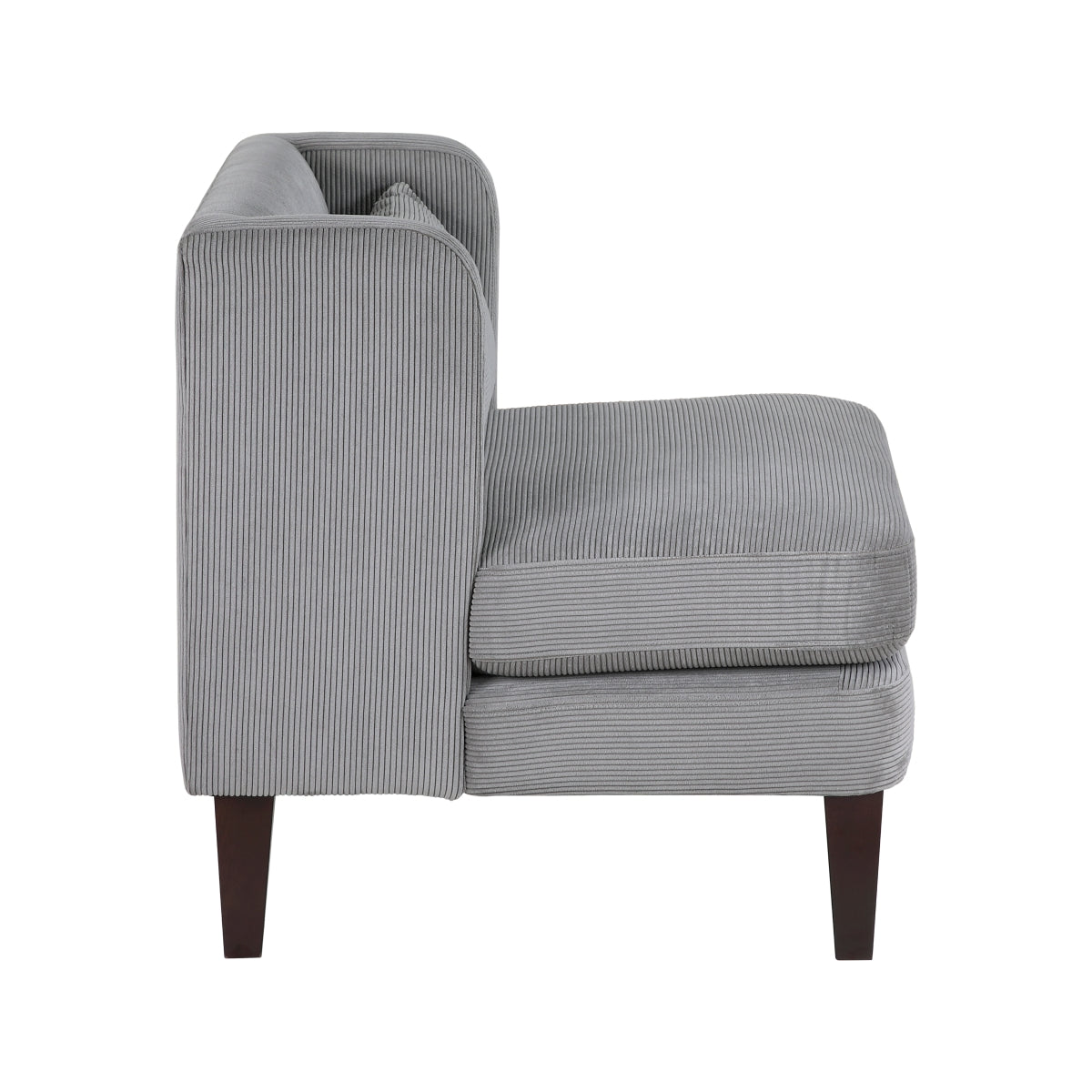 Forrest Collection Accent Chair in Dark Grey | CastleUp Experience Centre Online Furniture