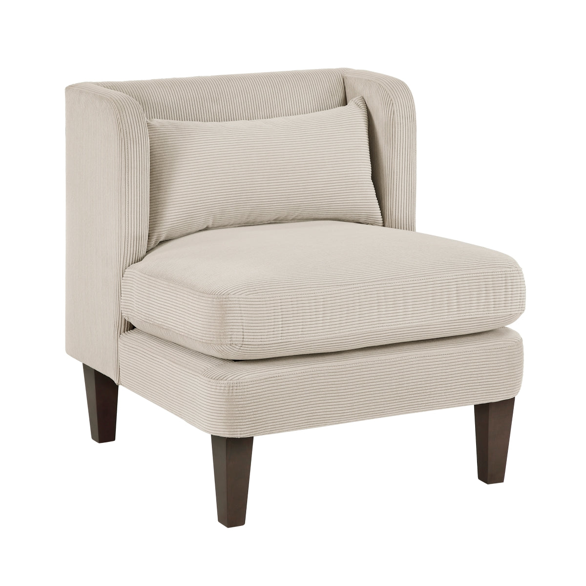 Forrest Collection Accent Chair in Taupe | CastleUp Experience Centre Online Furniture