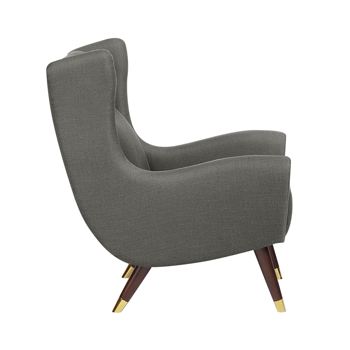 Greta Collection Accent Chair in Dark Grey | CastleUp Experience Centre Online Furniture