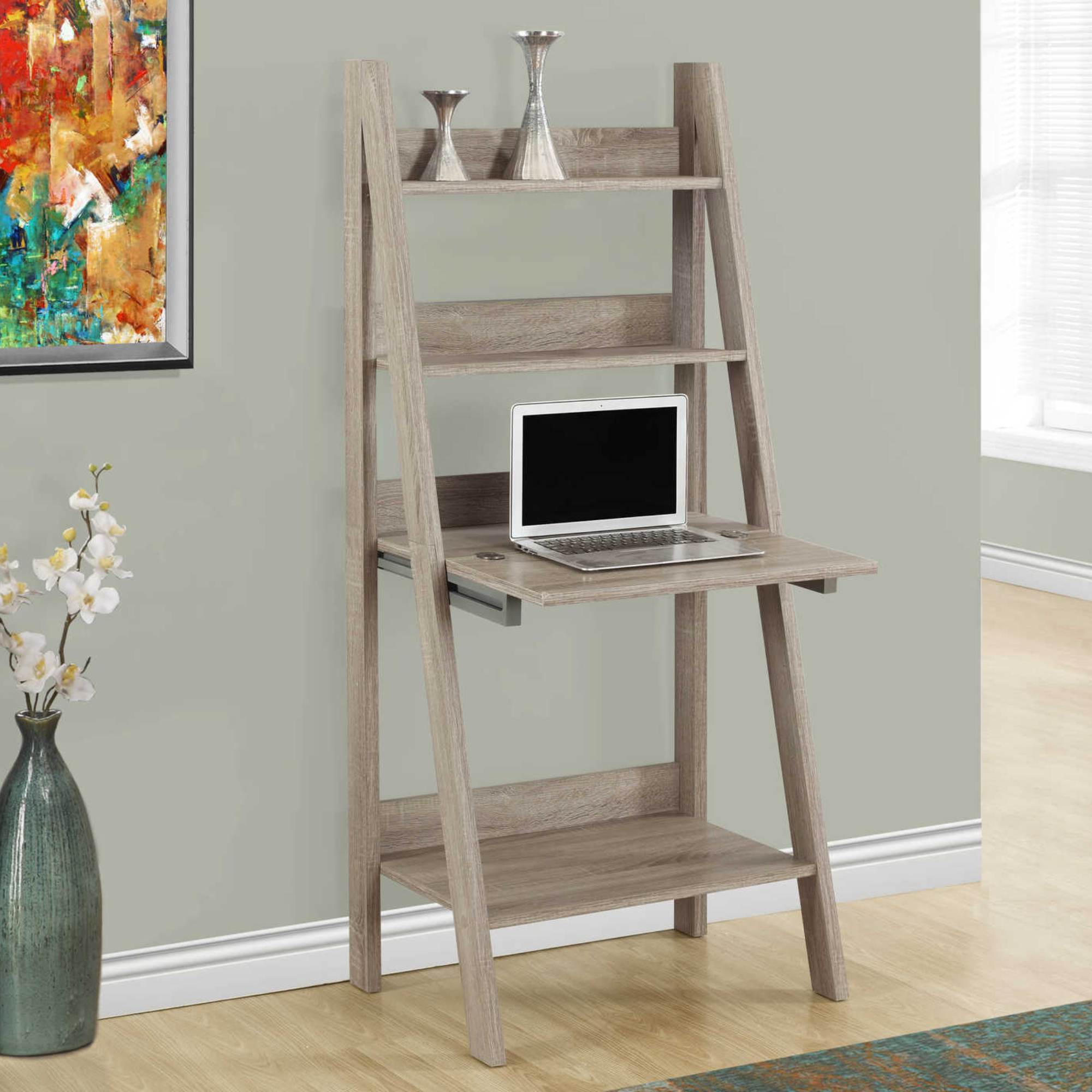 Monarch Specialties Structa Office Computer Desk with spacious work surface and modern design, ideal for home or office use.
