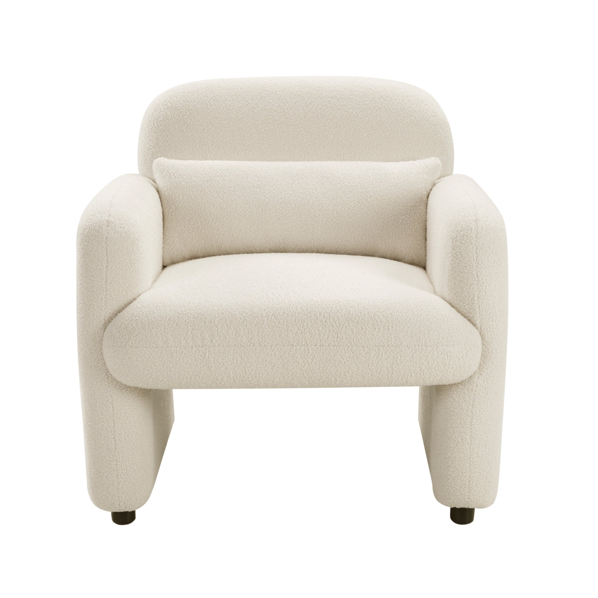 Bonham Collection Accent Chair in Beige | CastleUp Experience Centre Online Furniture
