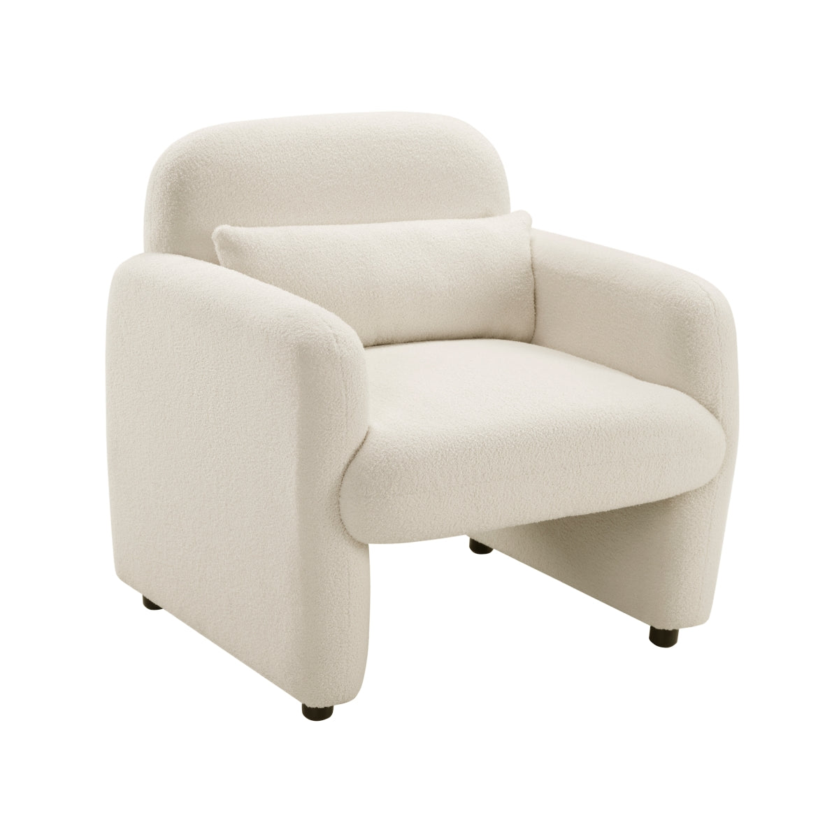 Bonham Collection Accent Chair in Beige | CastleUp Experience Centre Online Furniture