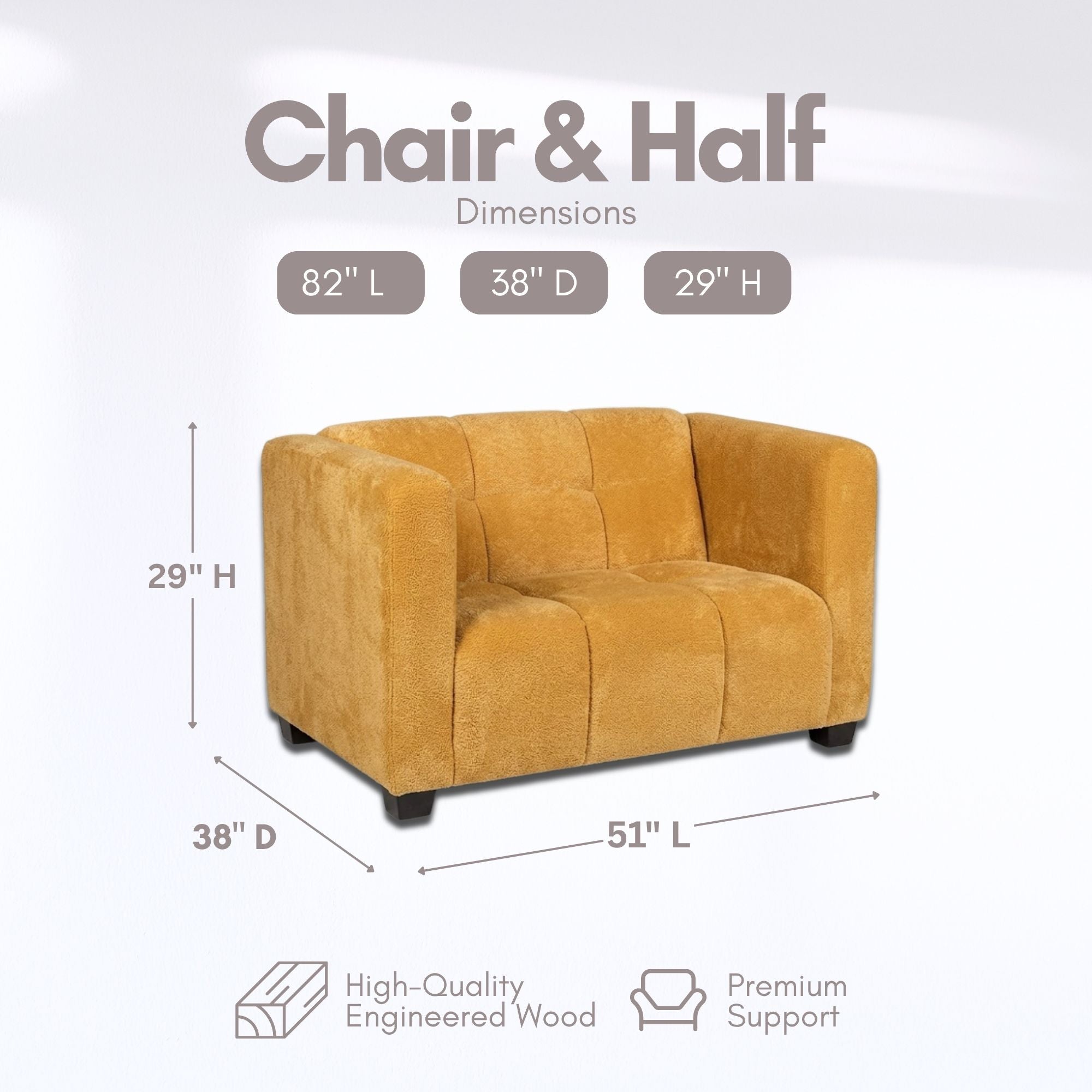 Canadian-made Severn Modern Sofa Set