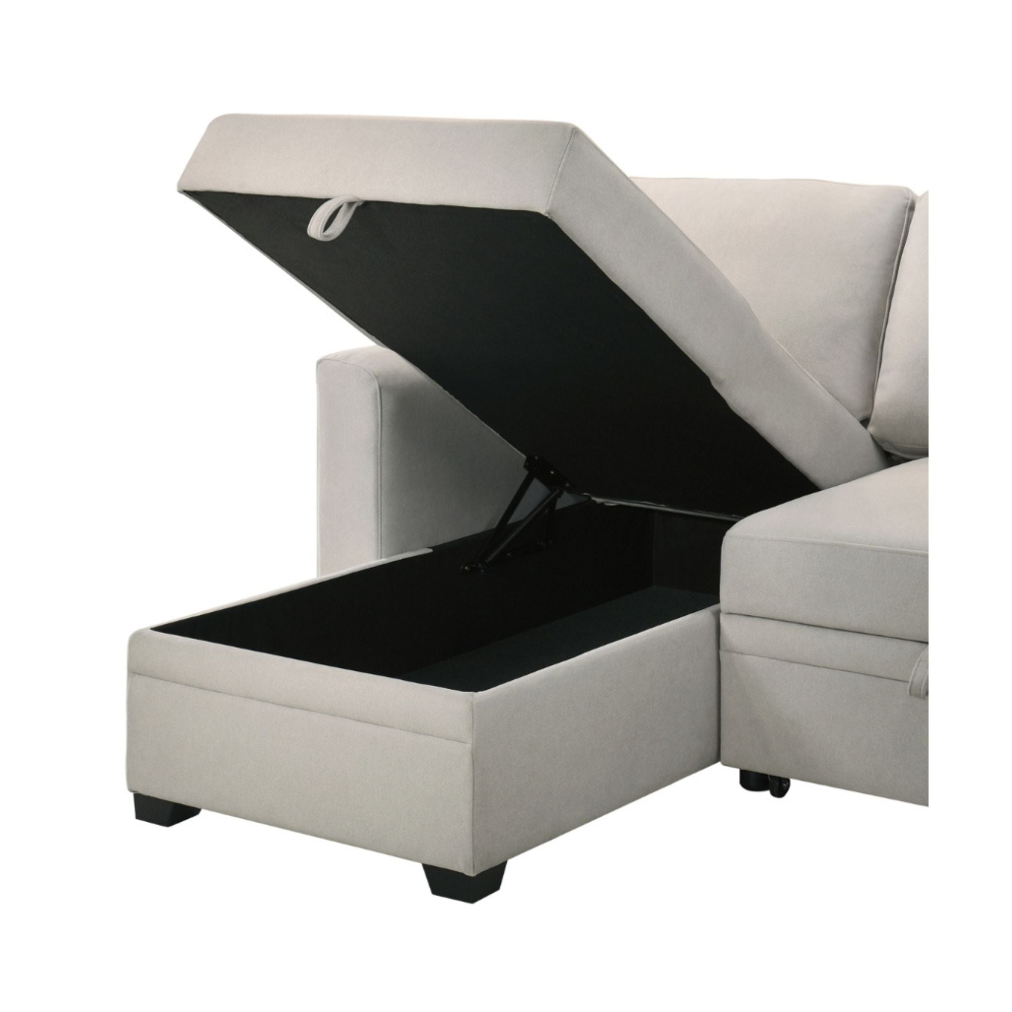 Ariadne 2-piece Sectional in Beige 99073BESS.