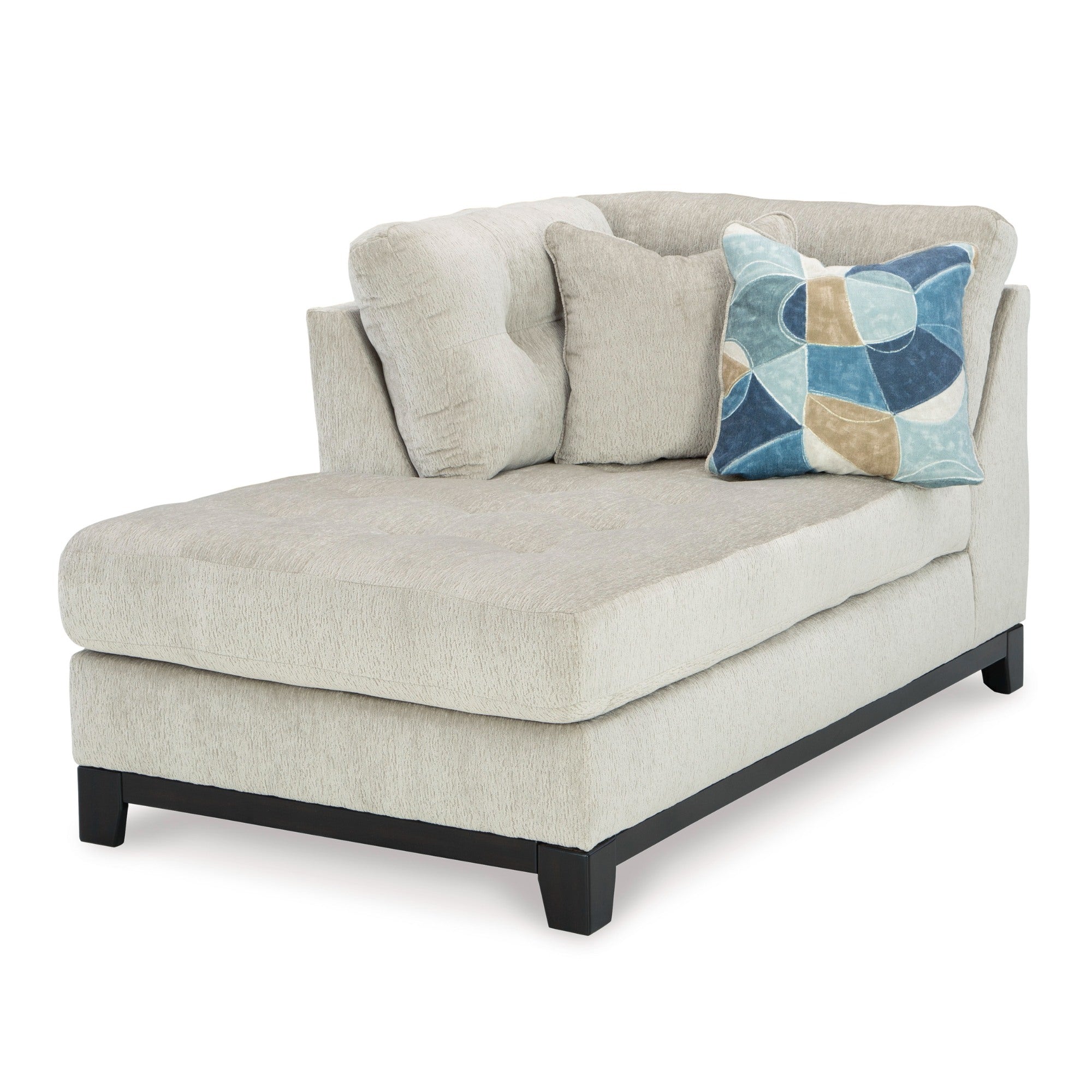 Maxon Place 3-Piece Sectional with Chaise Stone