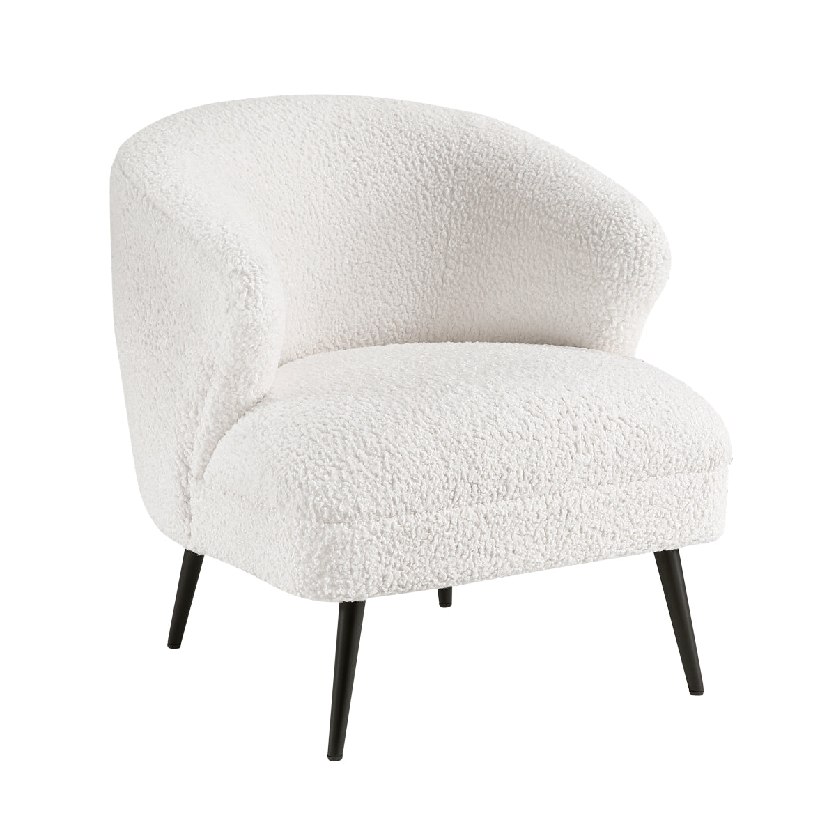 Woodway Collection Accent Chair in off-white | CastleUp Experience Centre Online Furniture