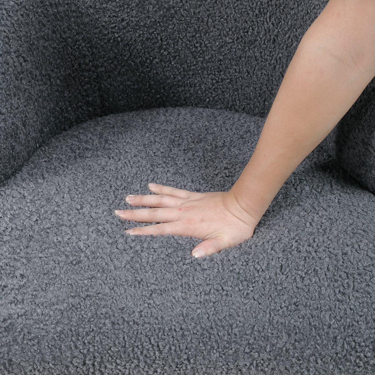 Woodway Collection Accent Chair in Dark Grey | CastleUp Experience Centre Online Furniture